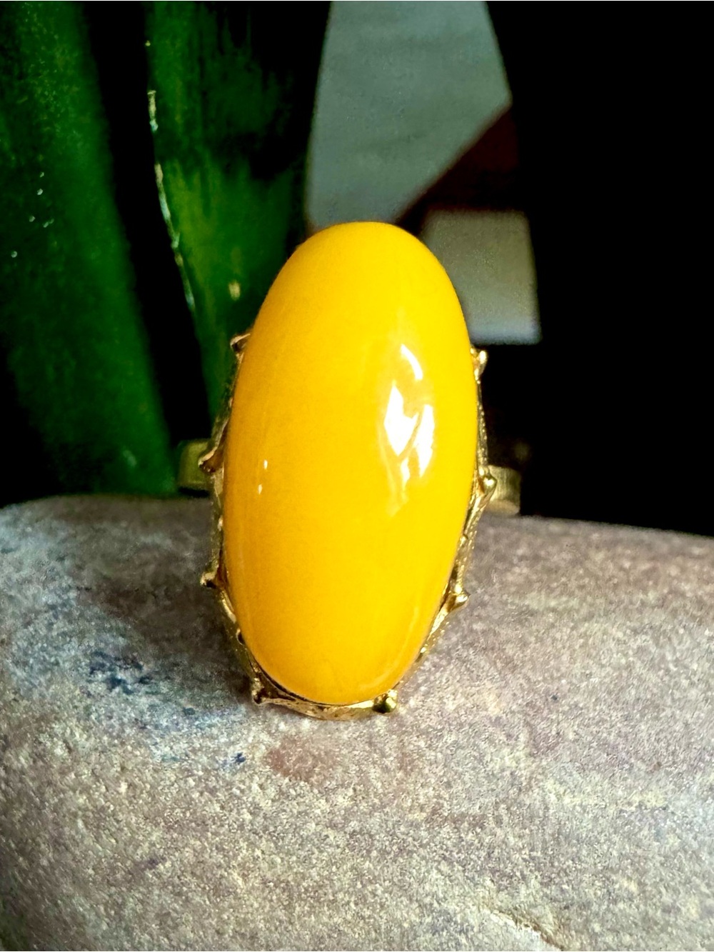 Quality Amber Ring